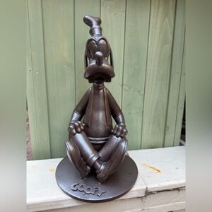 13” Goofy Bronze Garden Statue